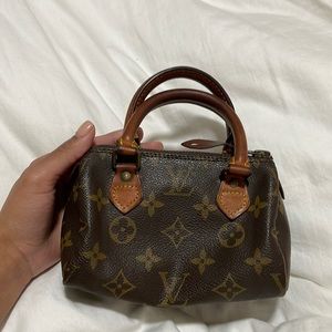 LV Monogram Mini Sac HL Speedy